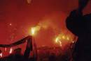 Kibice Legii podczas meczu z Widzewem!