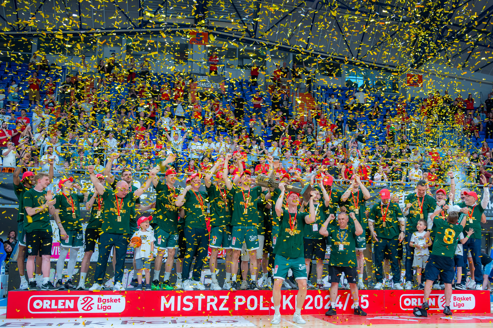 koszykówka, Start Lublin -  Legia Warszawa mistrz Polski trofeum puchar